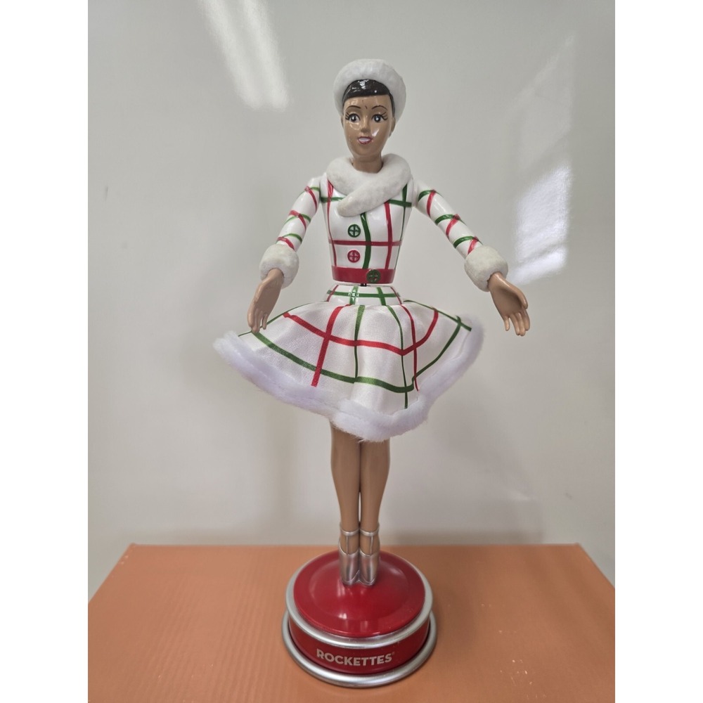 Radio City Rockettes 10" Christmas Spinner Action Figure Battery Operated - Picture 2 of 15